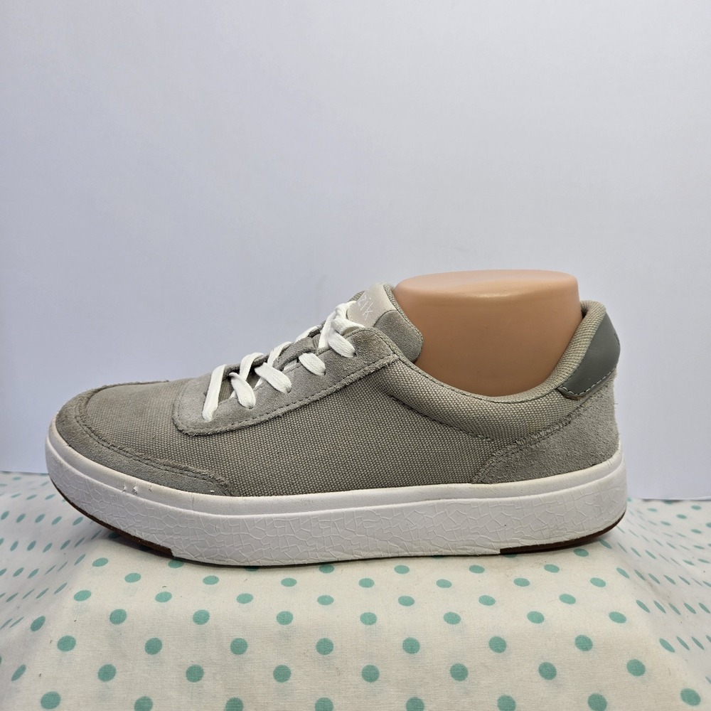 Kizik 'Prague' Women's 9 / Men's 7.5 Hands Free Slip On Sneaker Granite Gray - Picture 8 of 16